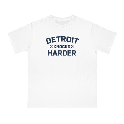 'Detroit Knocks Harder' T-Shirt | Unisex Organic