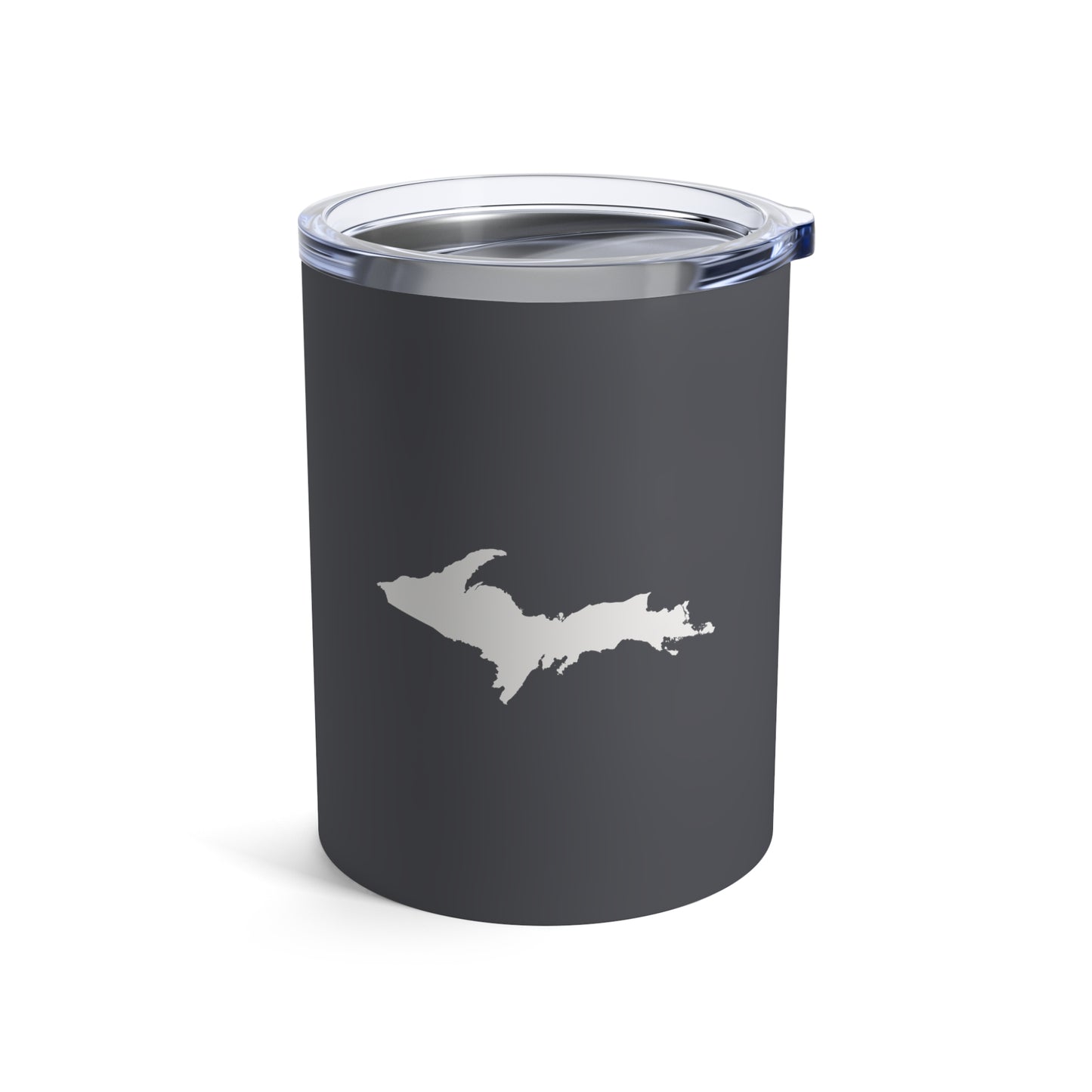 Michigan Upper Peninsula Tumbler (w/ UP Outline) | Irone Ore Grey - 10oz