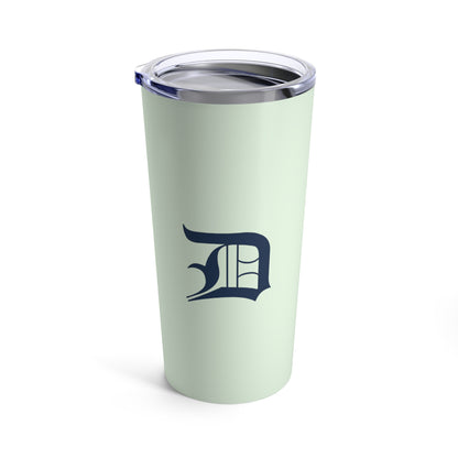 Detroit 'Old English D' Tumbler | Dew Green - 20oz