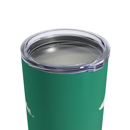 Michigan Upper Peninsula Tumbler (w/ UP Outline) | Emerald Green - 10oz