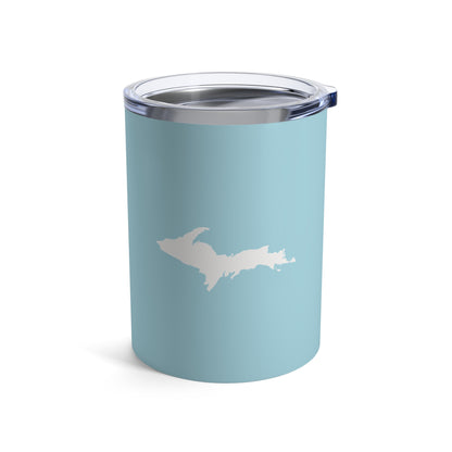 Michigan Upper Peninsula Tumbler (w/ UP Outline) | '58 Caddie Blue - 10oz