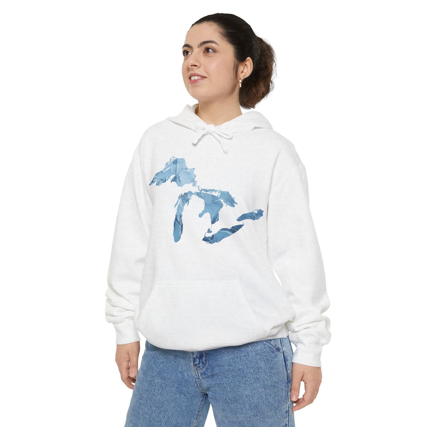 Great Lakes Hoodie | Unisex Garment-Dyed - Lake Ice Edition