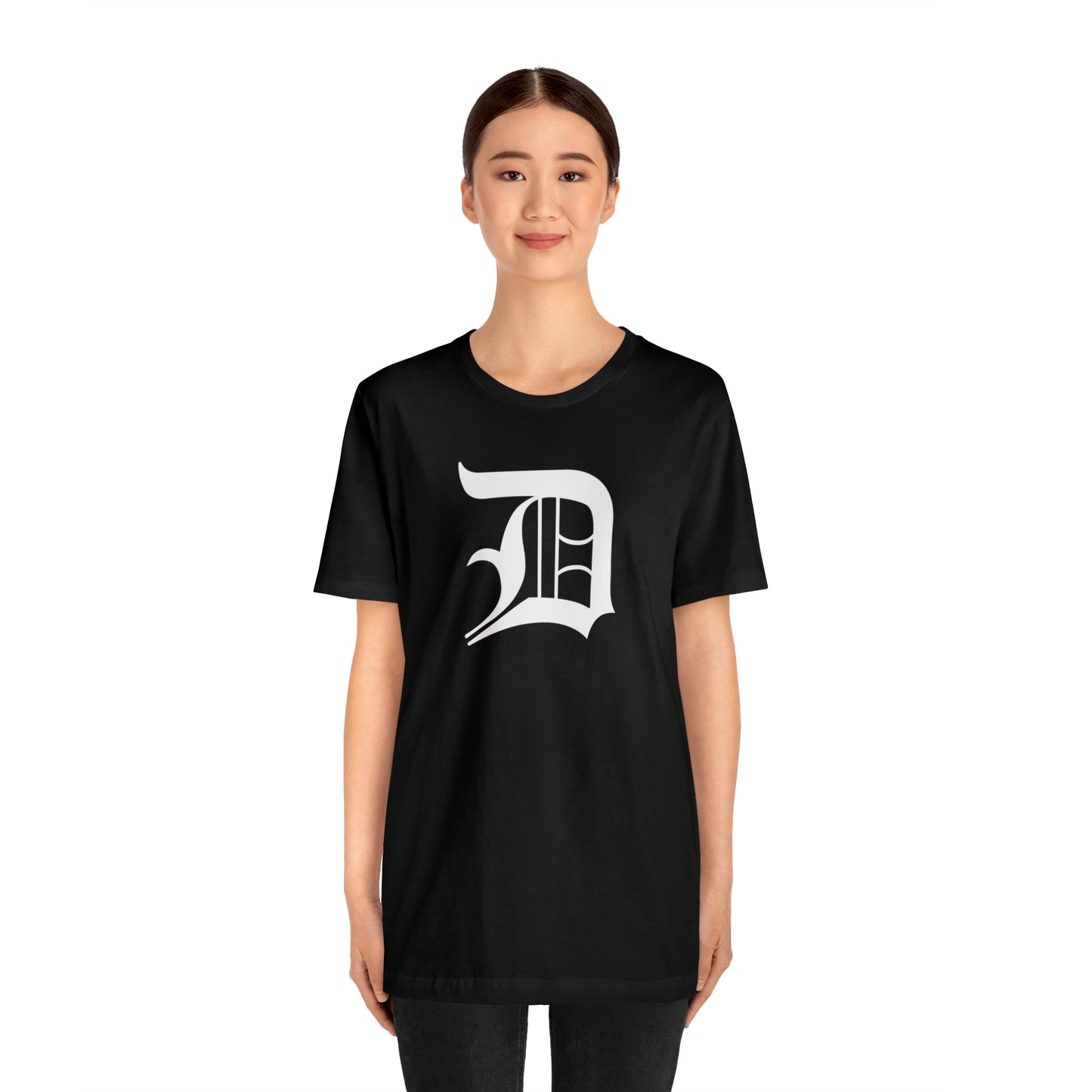 Detroit 'Old English D' T-Shirt | Unisex Standard