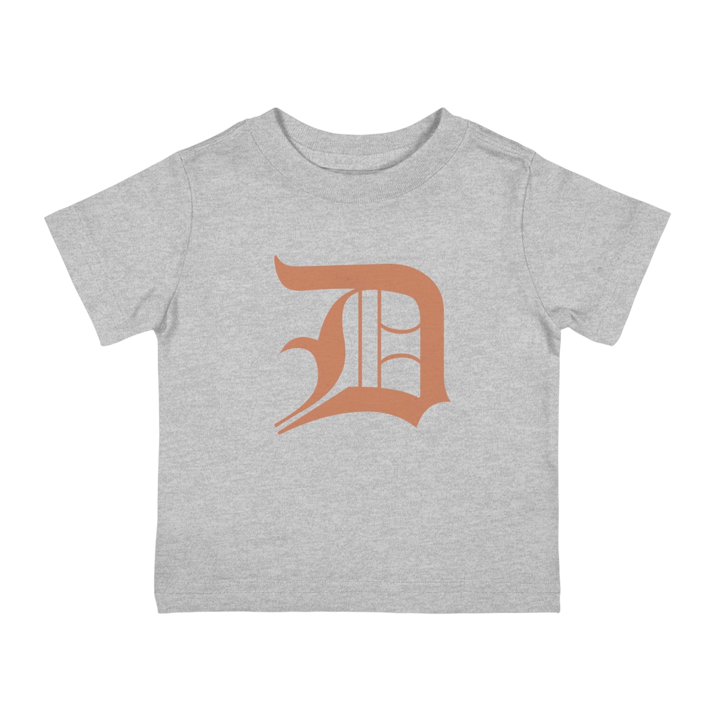 Detroit 'Old English D' Infant T-Shirt (Copper Color) | Short Sleeve