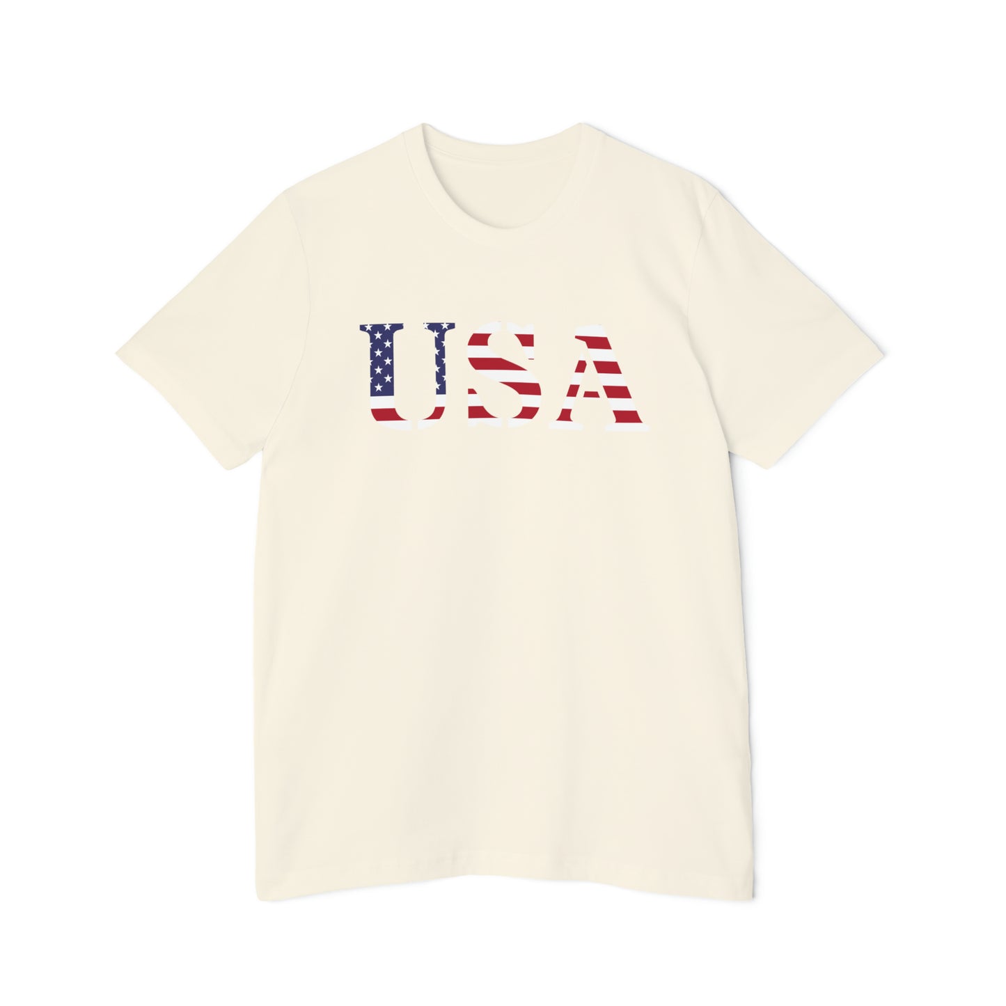 'USA' T-Shirt (Army Stencil Flag Edition) | Made in USA