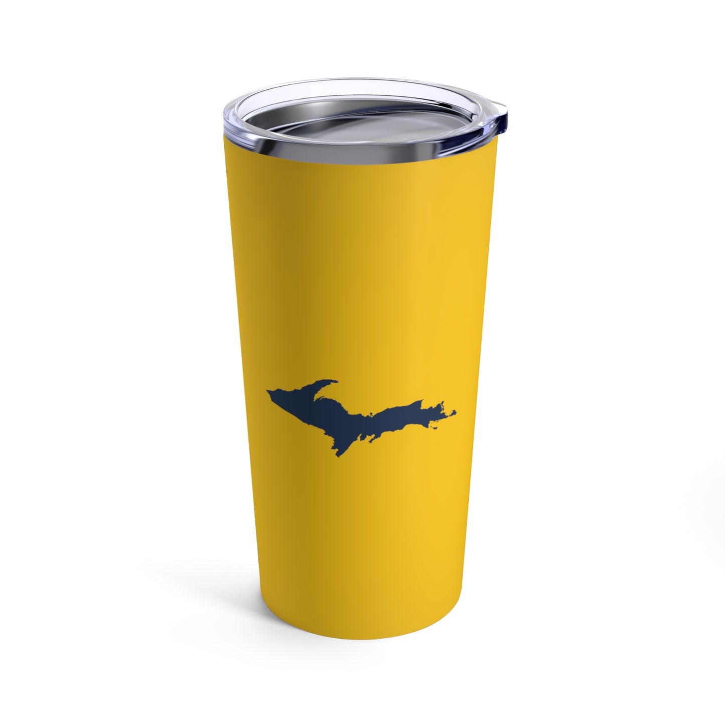 Michigan Upper Peninsula Tumbler (w/ UP Outline) | Maize - 20oz