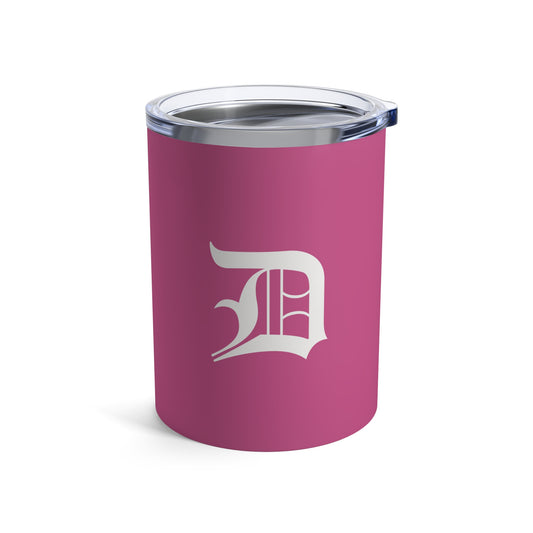 Detroit 'Old English D' Tumbler | Apple Blossom Pink - 10oz