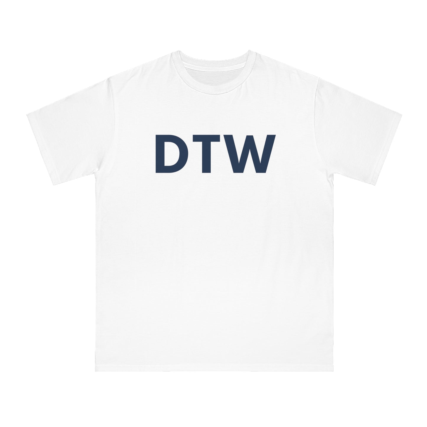 Detroit 'DTW' T-Shirt | Unisex Organic