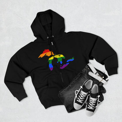 Great Lakes Hoodie (Rainbow Pride Edition) | Unisex Full Zip