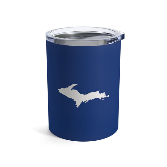 Michigan Upper Peninsula Tumbler (w/ UP Outline) | Dearborn Blue - 10oz