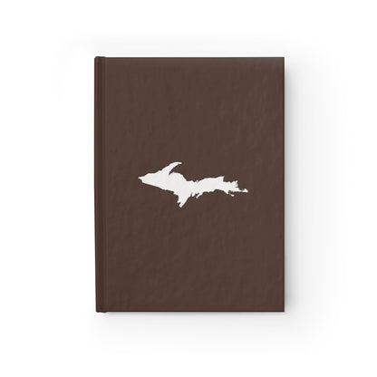 Michigan Upper Peninsula Blank Sketchbook (w/ UP Outline) | Hickory Color