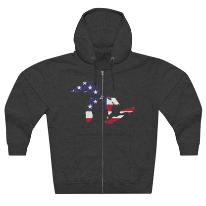 Great Lakes Hoodie (Patriotic Edition) | Unisex Full Zip