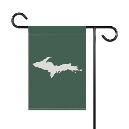 Michigan Upper Peninsula Home & Garden Flag (w/ UP Outline) | Ginger Ale Green