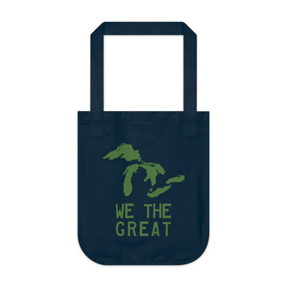 Great Lakes 'We The Great' Heavy Tote | Pine Green