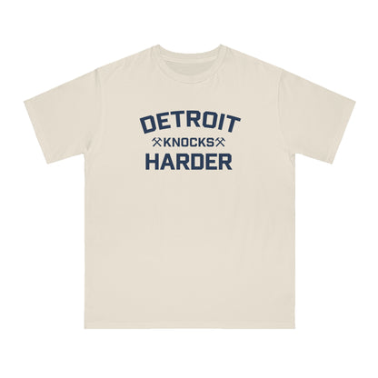 'Detroit Knocks Harder' T-Shirt | Unisex Organic