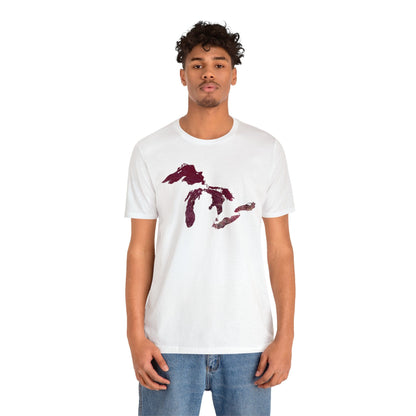 Great Lakes T-Shirt (Ruby Edition) | Unisex Standard