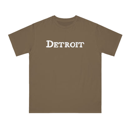 'Detroit' T-Shirt (Old French Font) | Organic Unisex