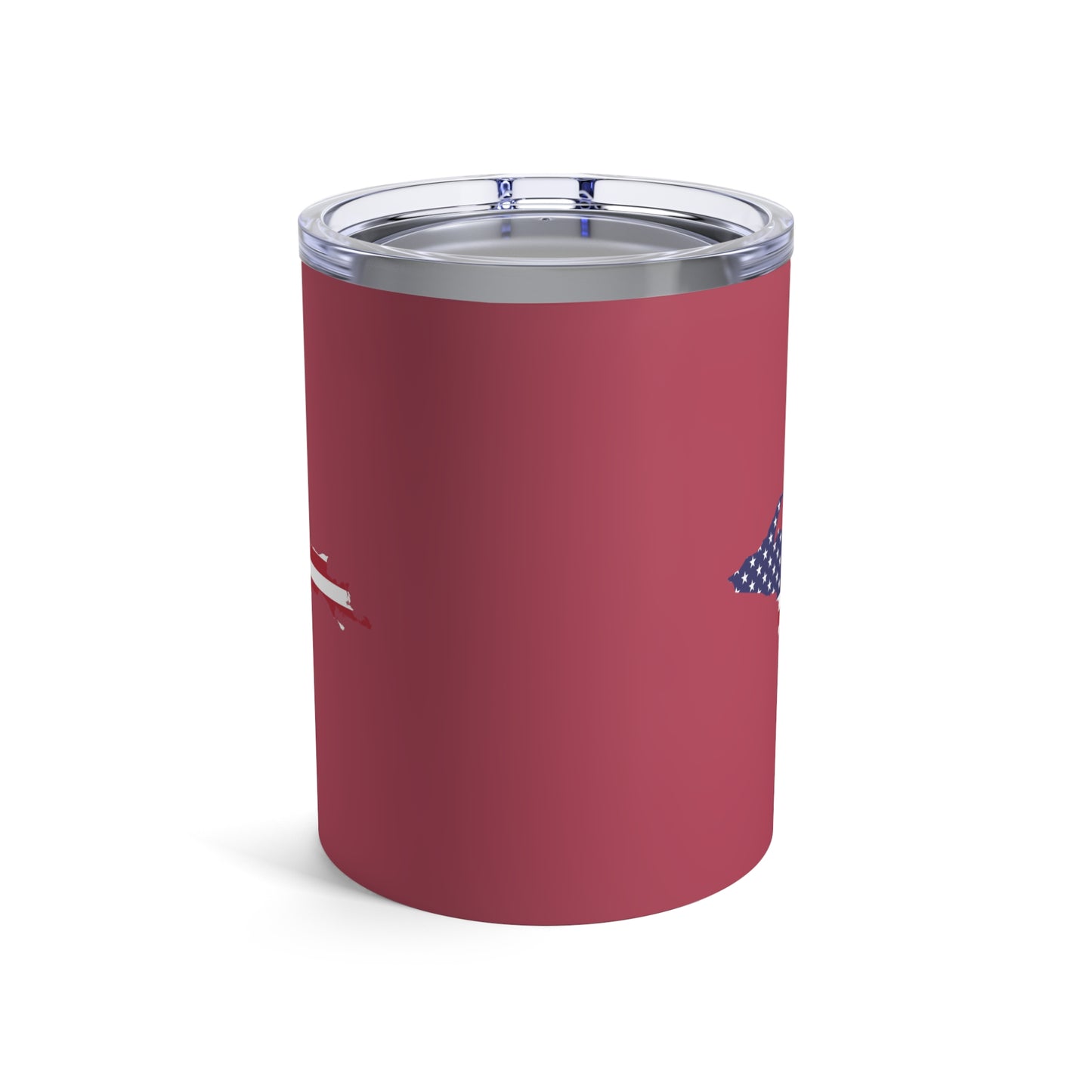 Michigan Upper Peninsula Tumbler (w/ UP USA Flag) | Popstar Pink - 10oz