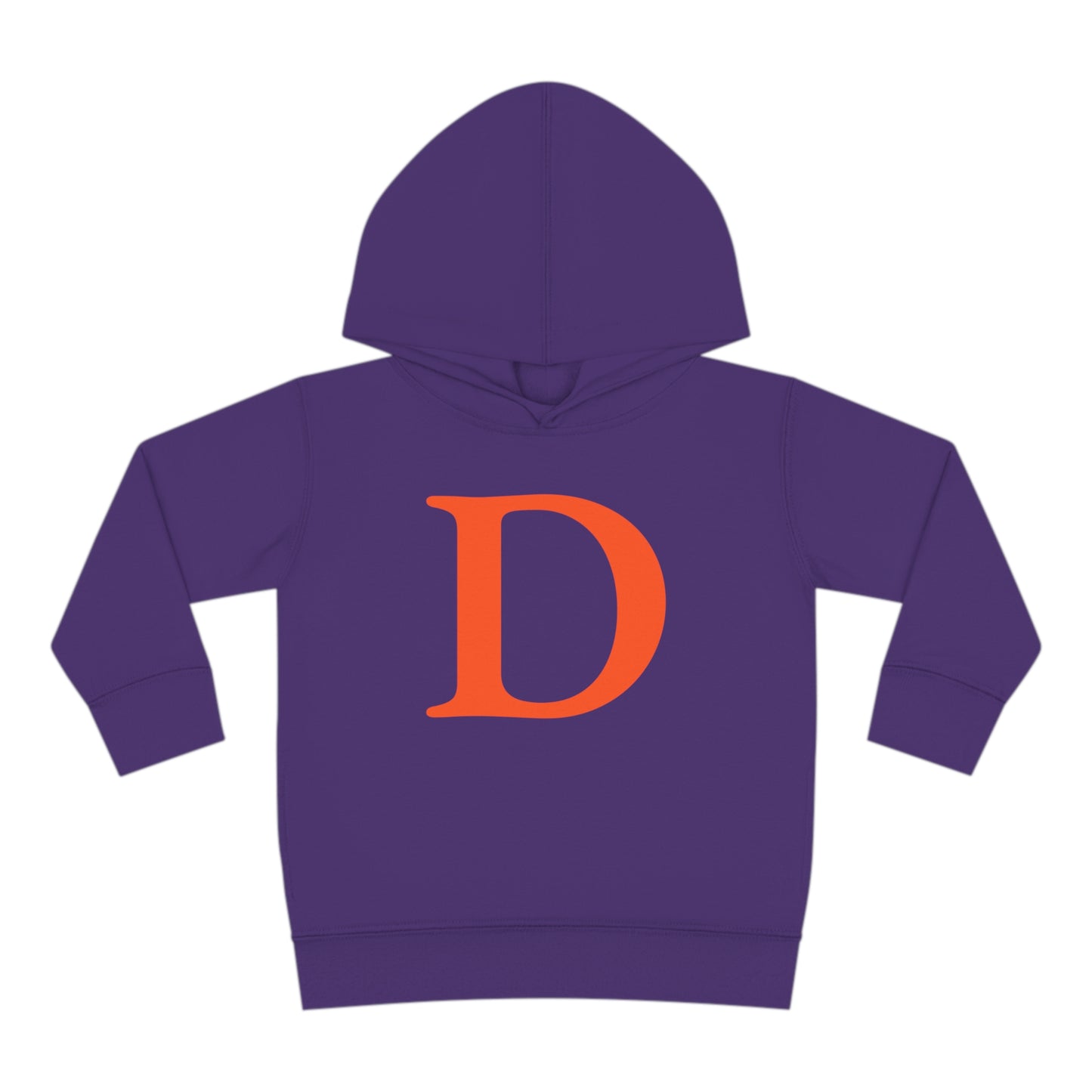 Detroit 'Old French D' Hoodie (Maple Leaf Orange) | Unisex Toddler