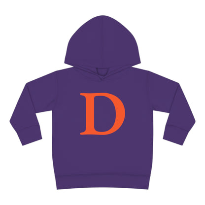 Detroit 'Old French D' Hoodie (Maple Leaf Orange) | Unisex Toddler