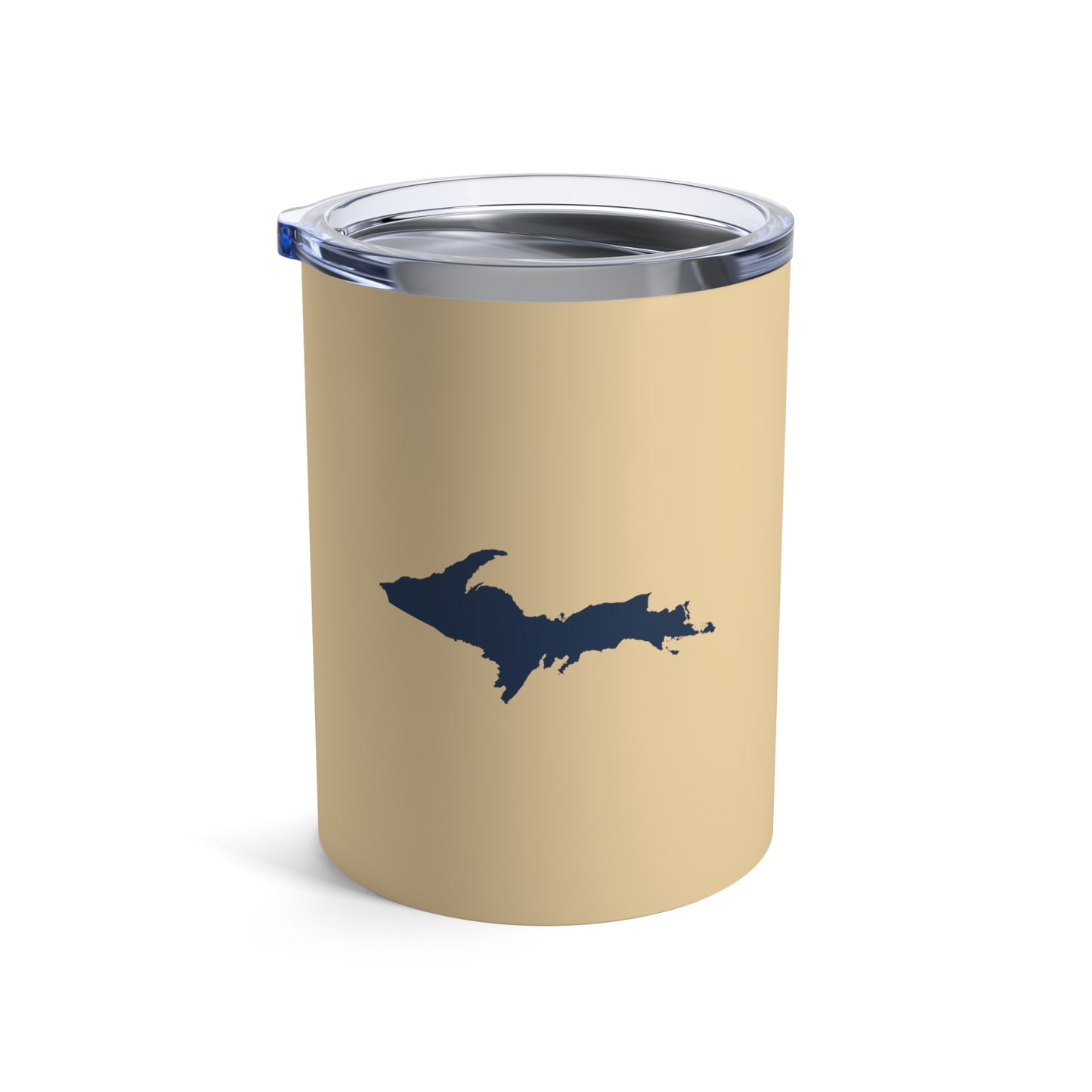 Michigan Upper Peninsula Tumbler (w/ UP Outline) | Maple Color - 10oz