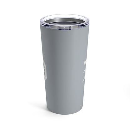 Detroit 'Old English D' Tumbler | Silver - 20oz