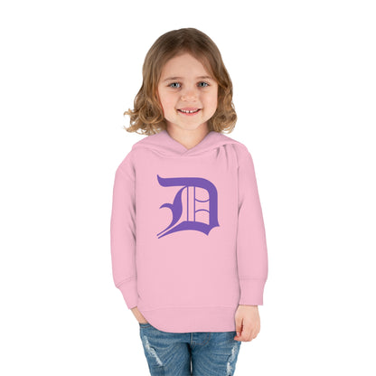 Detroit 'Old English D' Hoodie (Lake Iris) | Unisex Toddler