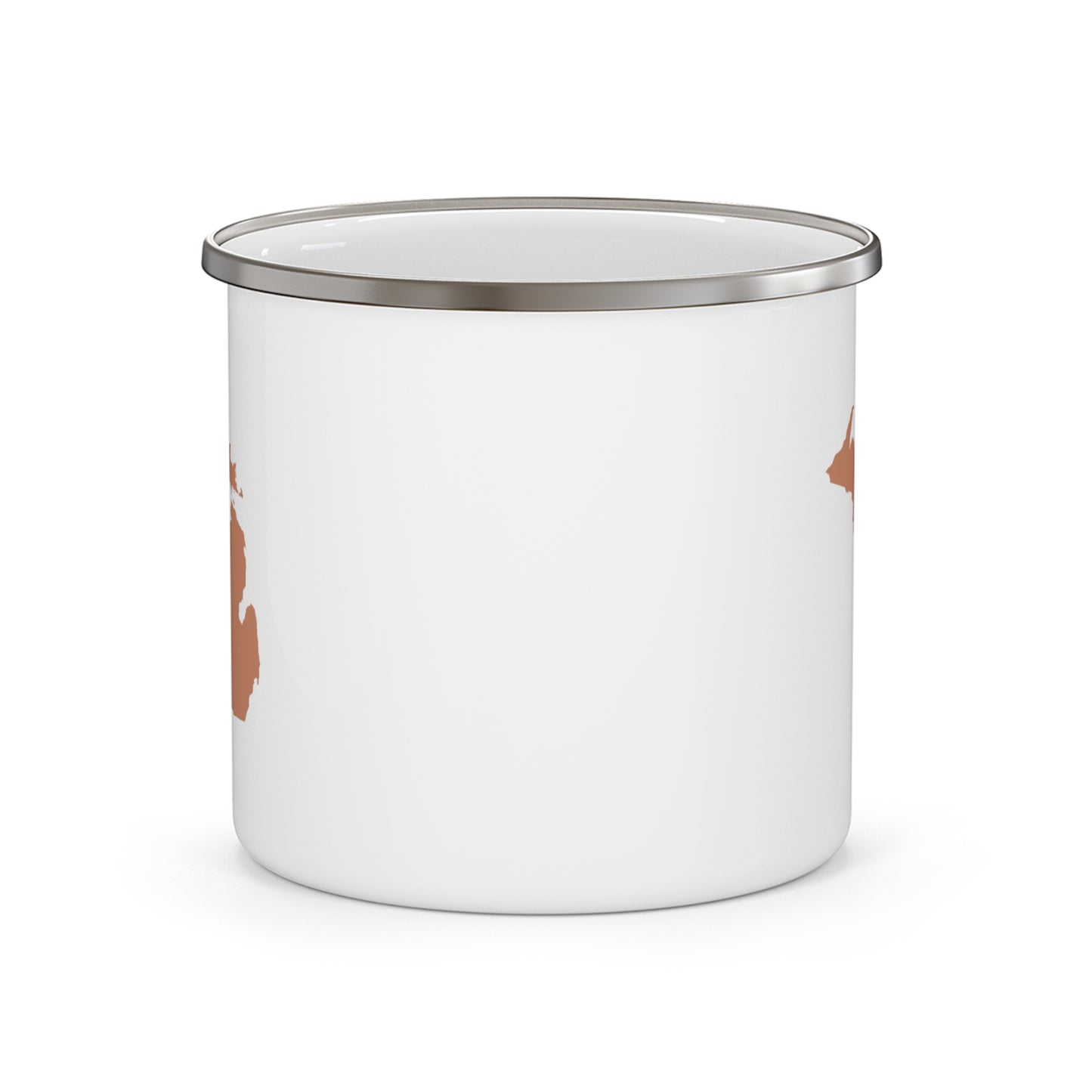 Michigan Camping Mug (w/ Copper MI Outline) | 12oz