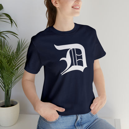 Detroit 'Old English D' T-Shirt | Unisex Standard