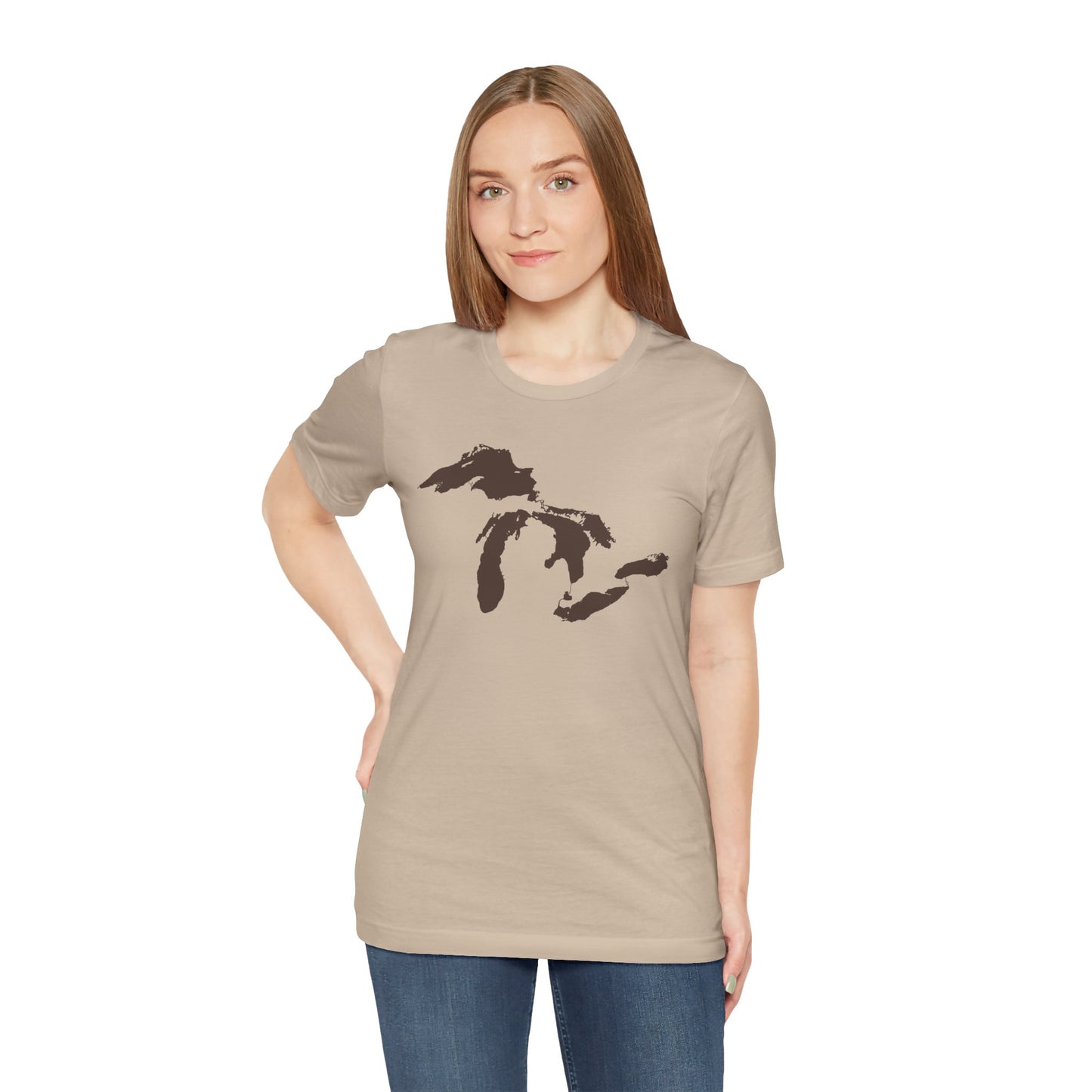 Great Lakes T-Shirt | Unisex Standard - Hickory Brown