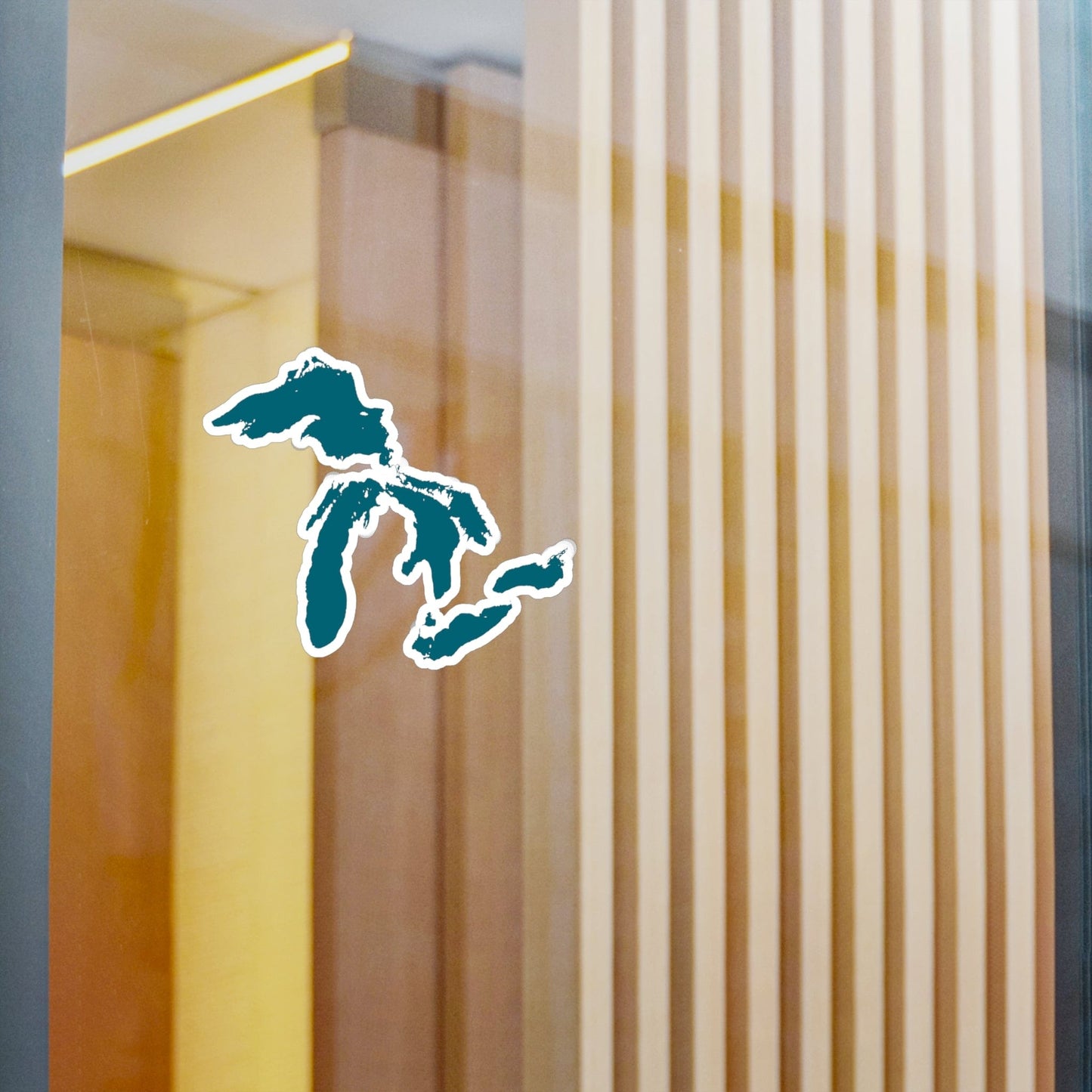 Great Lakes Kiss-Cut Windshield Decal | Auburn Hills Teal