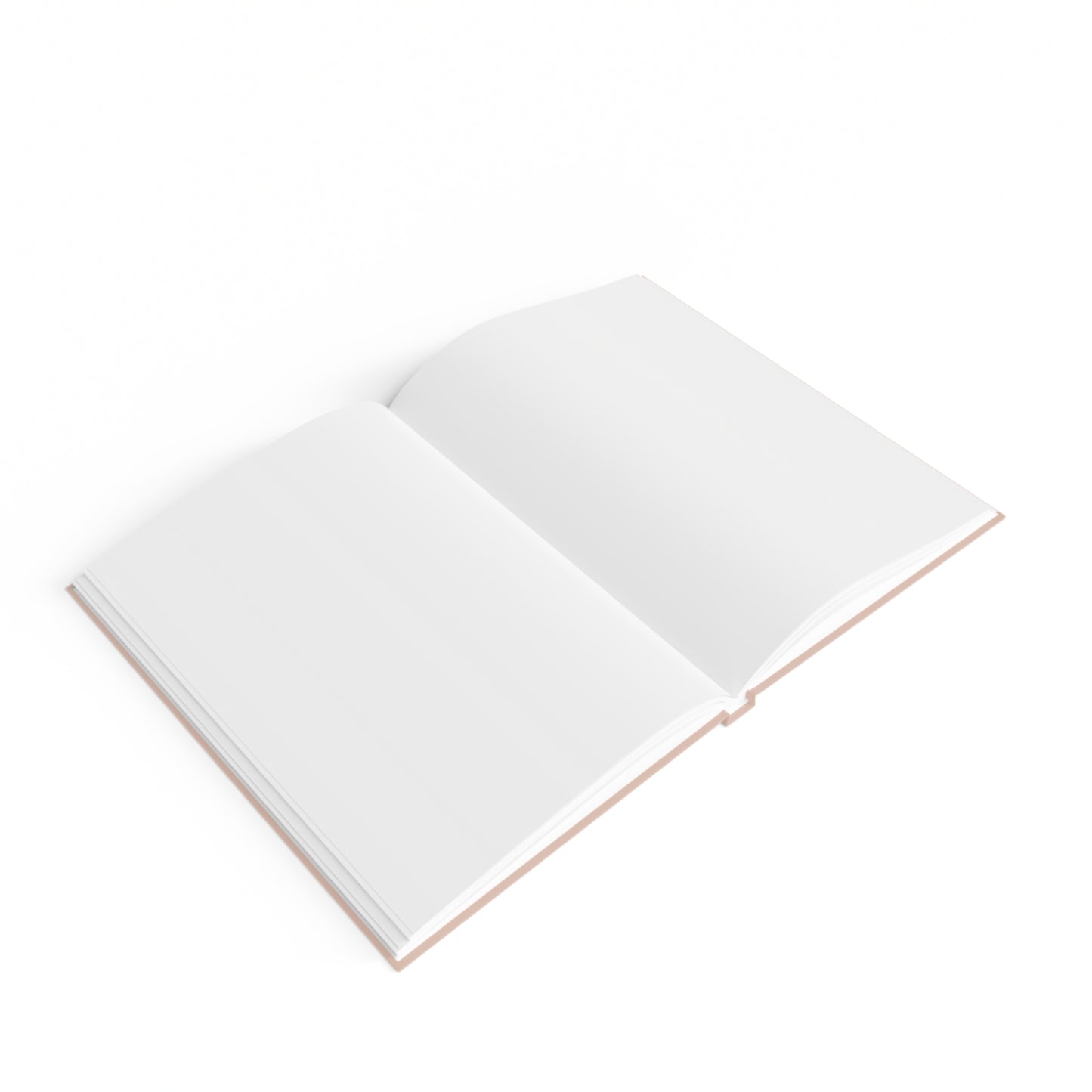 Michigan Upper Peninsula Blank Sketchbook (w/ UP Outline) | Rose Gold