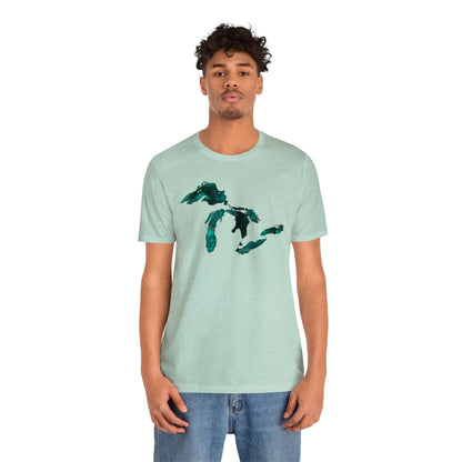 Great Lakes T-Shirt (Emerald Edition) | Unisex Standard