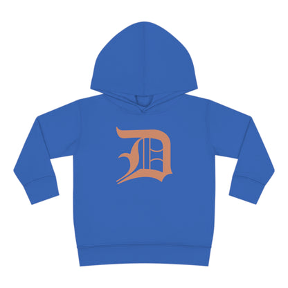 Detroit 'Old English D' Hoodie (Copper Color) | Unisex Toddler