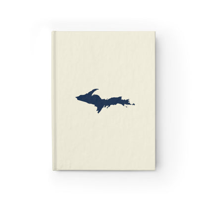 Michigan Upper Peninsula Blank Sketchbook (w/ UP Outline) | Ivory White