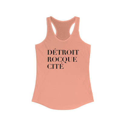 'Détroit Rocque Cité' Tank Top | Women's Racerback