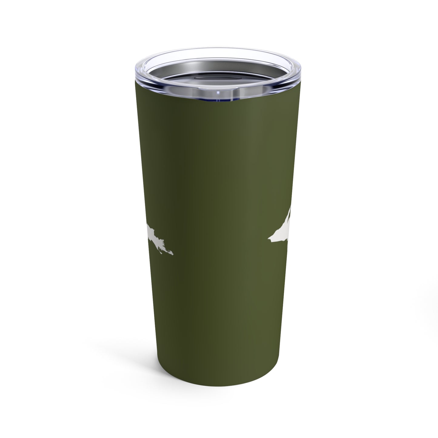 Michigan Upper Peninsula Tumbler (w/ UP Outline) | Army Green - 20oz