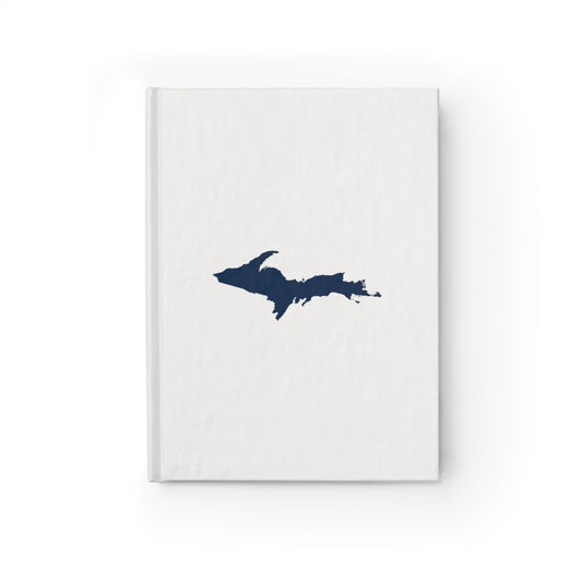 Michigan Upper Peninsula Blank Sketchbook (w/ UP Outline) | Birch Bark White