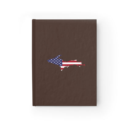 Michigan Upper Peninsula Blank Sketchbook (w/ UP USA Flag) | Hickory Color