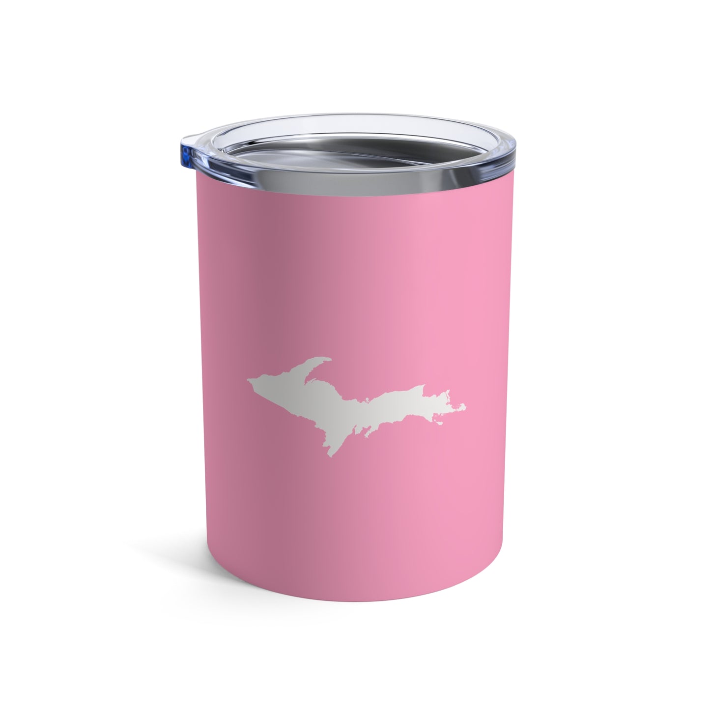 Michigan Upper Peninsula Tumbler (w/ UP Outline) | '67 Caddie Pink - 10oz