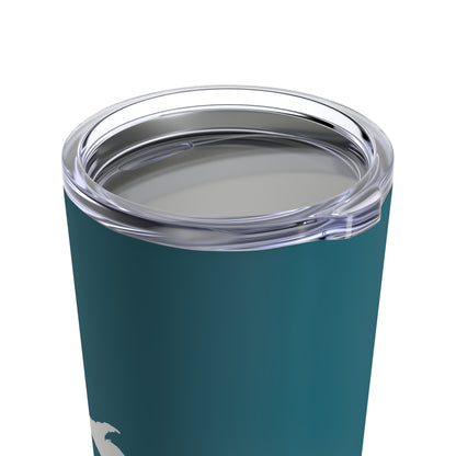 Michigan Upper Peninsula Tumbler (w/ UP Outline) | Auburn Hills Teal - 20oz