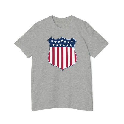 United States Flag Shield T-Shirt | Made in USA