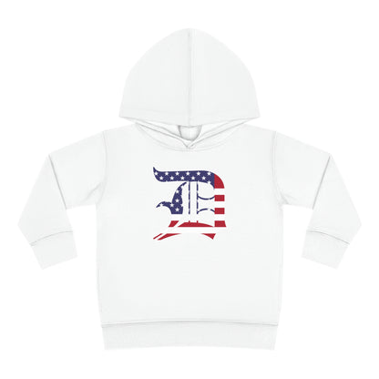 Detroit 'Old English D' Hoodie (Patriotic Edition) | Unisex Toddler