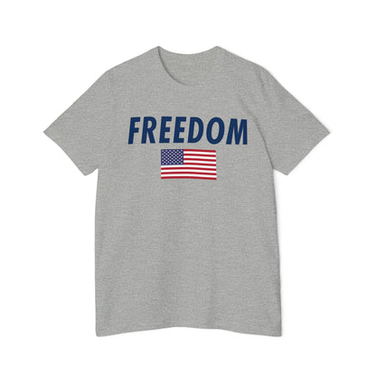 'Freedom' T-Shirt (Oblique Sans Flag Edition) | Made in USA