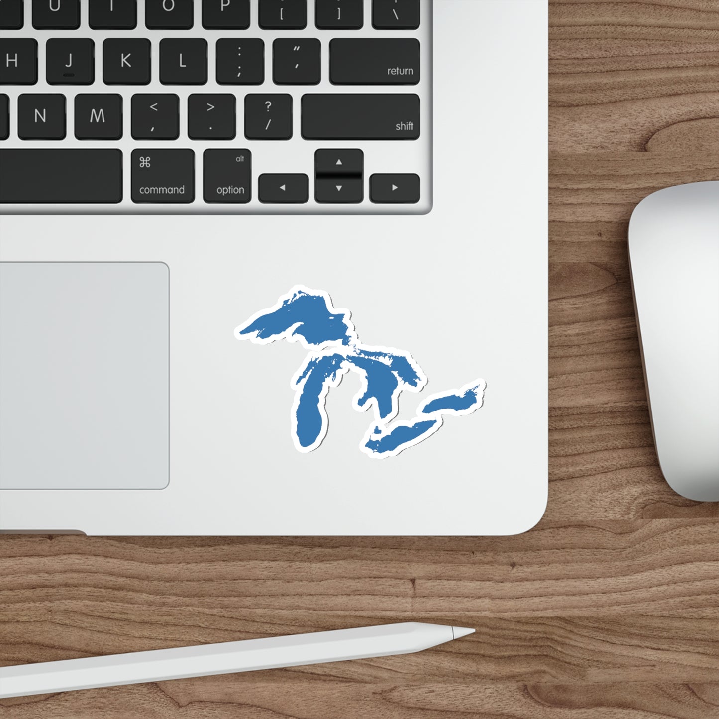 Great Lakes Die Cut Stickers (Superior Blue) | Indoor/Outdoor