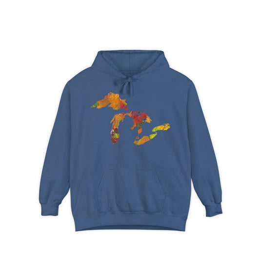 Great Lakes Hoodie | Unisex Garment-Dyed - Fall Leaves Edition