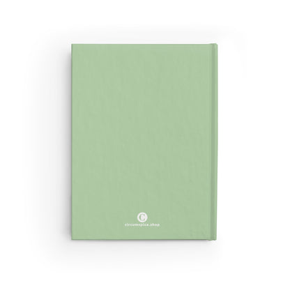 Michigan Upper Peninsula Blank Sketchbook (w/ UP USA Flag) | Tea Green