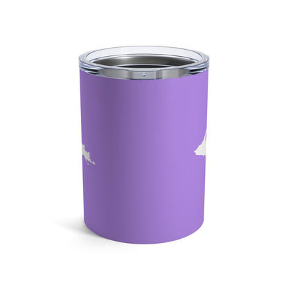 Michigan Upper Peninsula Tumbler (w/ UP Outline) | Lavender - 10oz