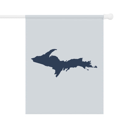 Michigan Upper Peninsula Home & Garden Flag (w/ UP Outline) | Gossy White