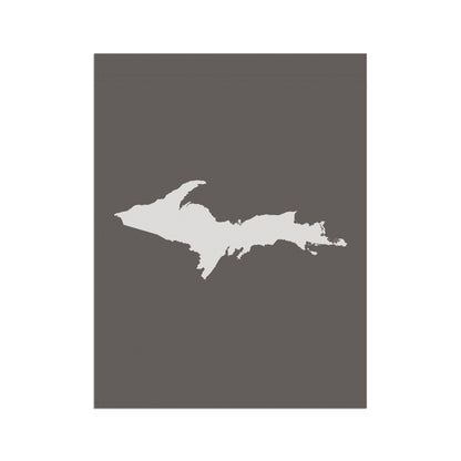 Michigan Upper Peninsula Home & Garden Flag (w/ UP Outline) | Warren Tank Grey